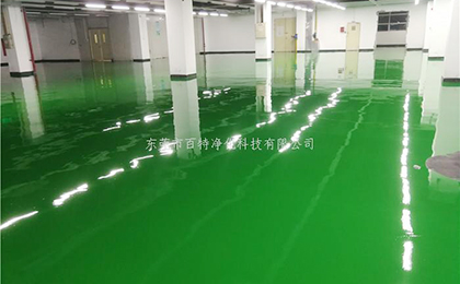 富（fù）士康防靜（jìng）電環氧（yǎng）自流平地平（píng）施工完（wán）畢