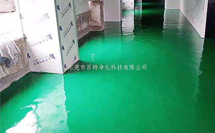 東莞謝崗食品廠做（zuò）環氧地坪漆